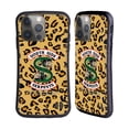 thumbnail image 1 of Head Case Designs Officially Licensed Riverdale South Side Serpents Leopard Logo Hybrid Case Compatible with Apple iPhone 14 Pro, 1 of 7