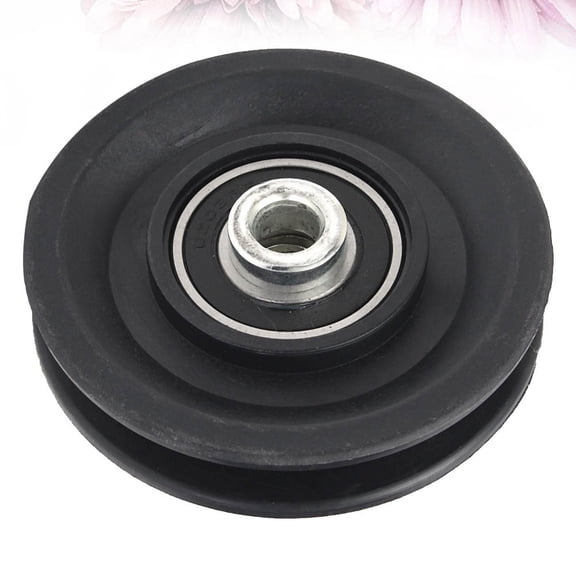 LABSERRON Black Gym Pulley Wheel, Highly Recommended for Home Gym, Smooth Workout
