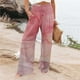 thumbnail image 1 of ICHUANYI Clearance Women's Loose Wide Leg Pants High Waist Straight Pants Casual Printing Pants(Pink, XL) ICHUANYI WER2023081113409, 1 of 6
