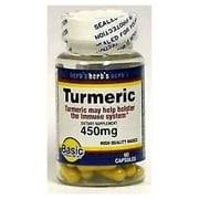 Basic Vitamins Turmeric Capsules, 450 mg, 60 Count