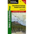 thumbnail image 1 of National Geographic TI00000118 Map Of Steamboat Springs-Rabbit Ears Pass - Colorado, 1 of 1