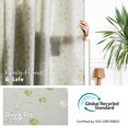 thumbnail image 6 of Deconovo Waterproof Fabric Shower Curtain for Bathroom, Gray with Green, 72W x 78L Inch, Easy to Clean Original Design, Modern Bathroom Decor, 6 of 8
