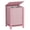 Pink, variant on Double Laundry Hamper with Lid, 120L Bamboo Laundry Basket with Removable Liner Bag, 2-Section Clothes Divider Laundry Sorter for Laundry Room, Bathroom, Bedroom (Walnut)