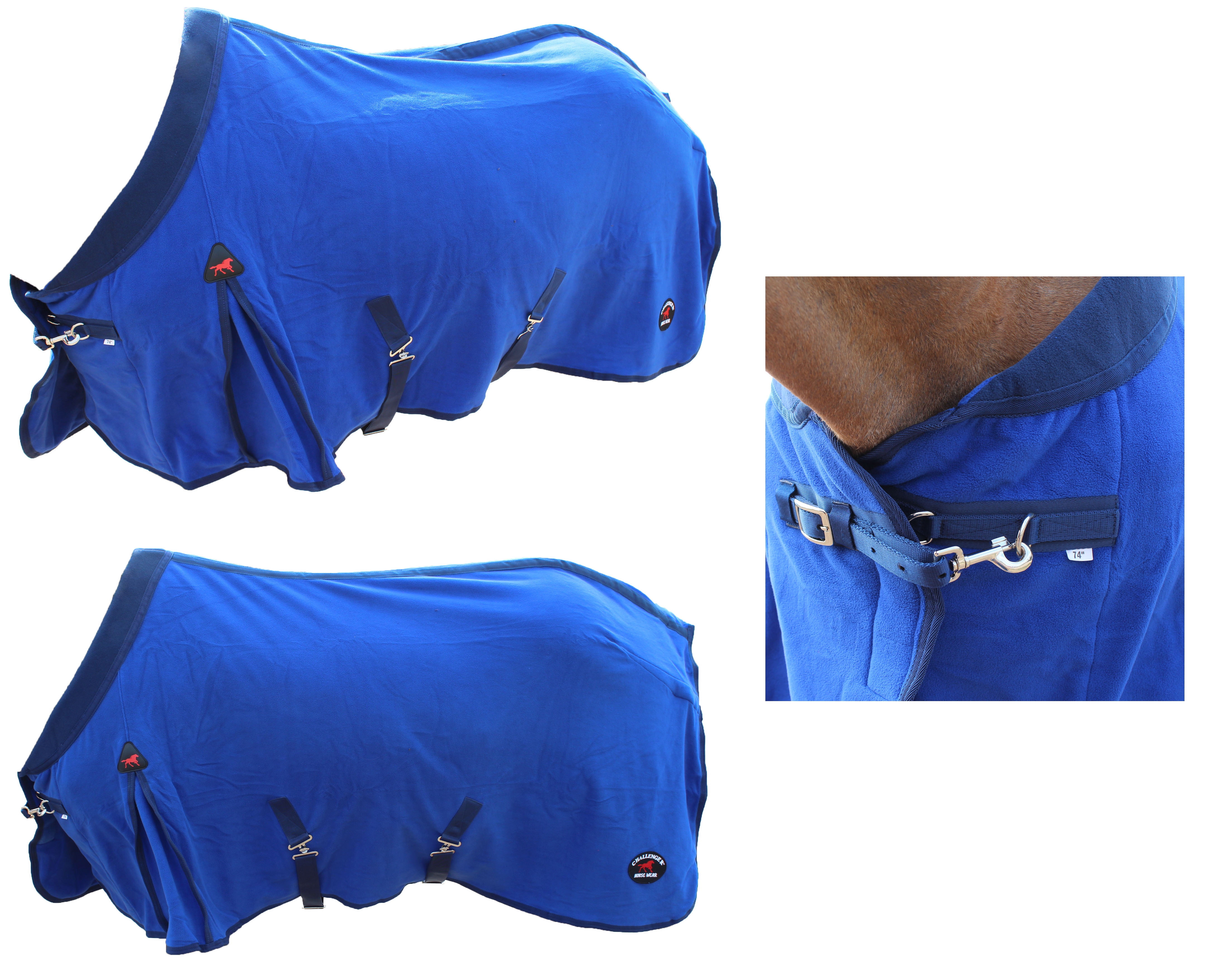 Horse Sheet Polar FLEECE COOLER Exercise Blanket Wicks Moisture 43F01