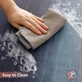 thumbnail image 4 of Kitchen Rugs Non Slip, Cushioned Kitchen Floor Mats Set of 2, Grey Anti-Fatigue Kitchen Mat Waterproof, Ergonomic Memory Foam Standing Mat for Bar,Office,Desk,Laundry, 4 of 5