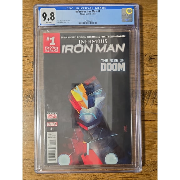 Infamous Iron Man #1 - CGC 9.8 Comic Book