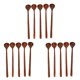thumbnail image 1 of Cucharas Largas de Madera, 15 Piezas Estilo Coreano 10,9 Pulgadas de Mano de Madera Natural 100% para Sopa Mezclador Agitador de Cocina Utensilios Herramientas de Cocina, 1 of 10