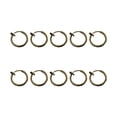thumbnail image 1 of tredstone 10 Paires Convertisseur de Fil d'Oreille avec Boucle Réglable Multi Clip-on Boucle d'Oreille Résultats Indolore Invisible Boucles d'Oreilles Adaptateur Pas de Pendaison Noir 11MM, 1 of 7