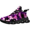 thumbnail image 3 of Uminder Mens Fashion Sneakers Camouflage Shoes Black Shoes Size 8.5, 3 of 5