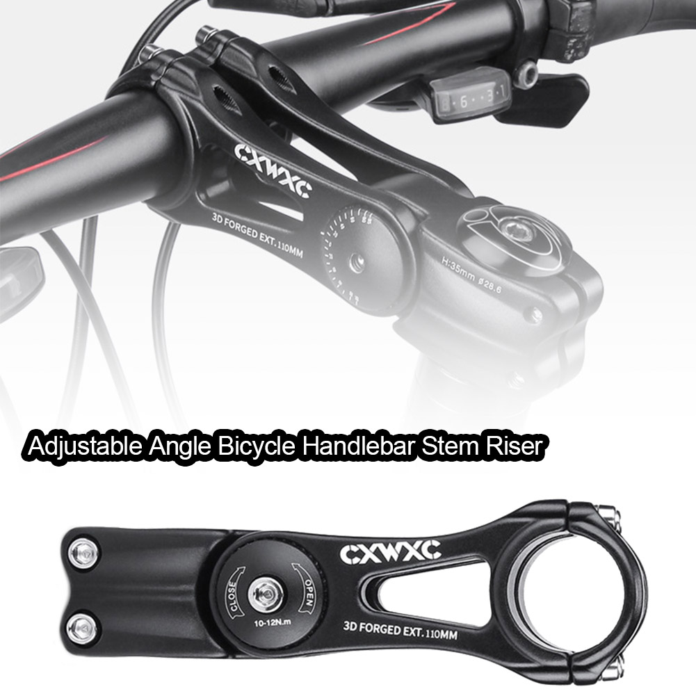 Bike stem adjustable angle Clearance