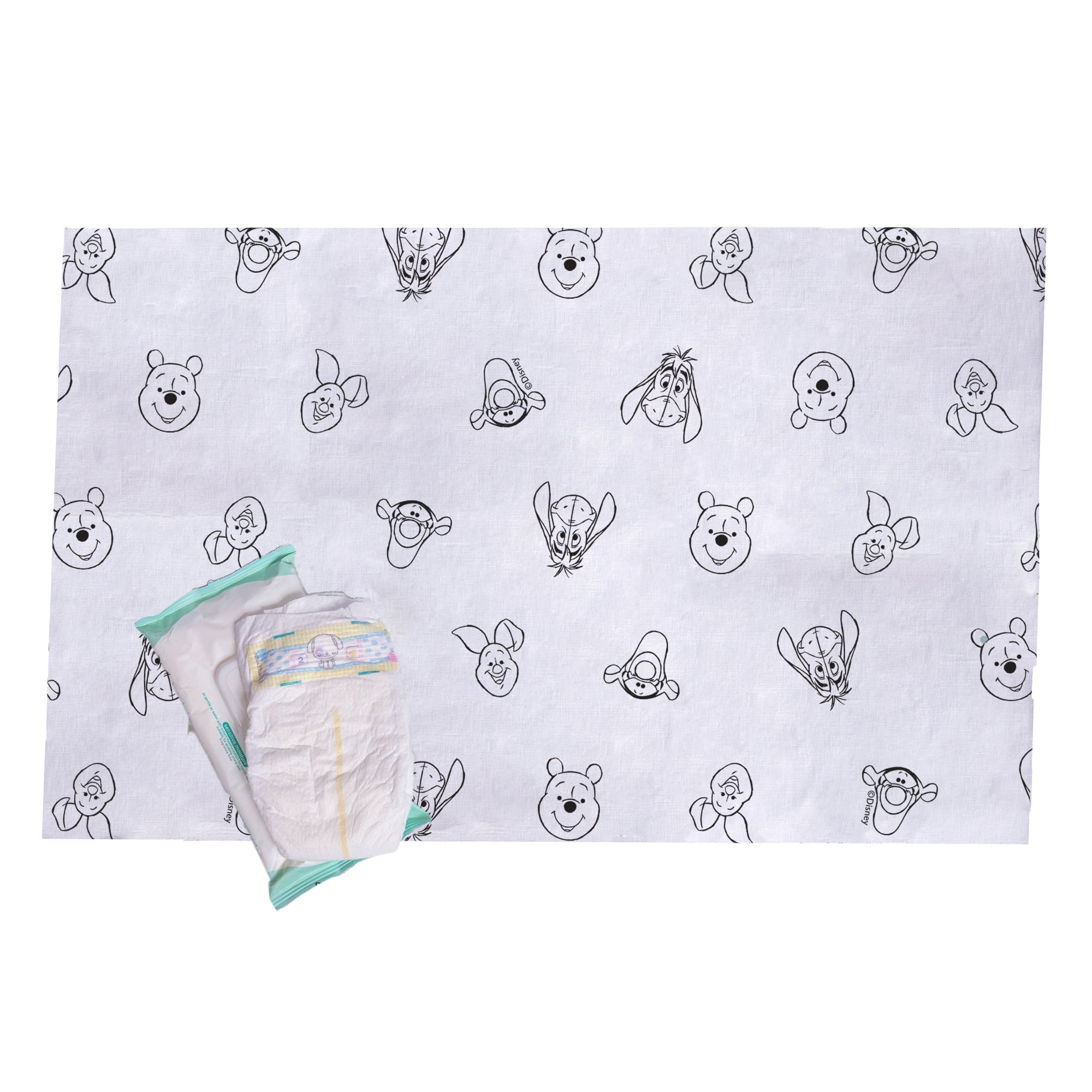 Disney Baby by J.L. Childress Disposable Changing Pads for Babies