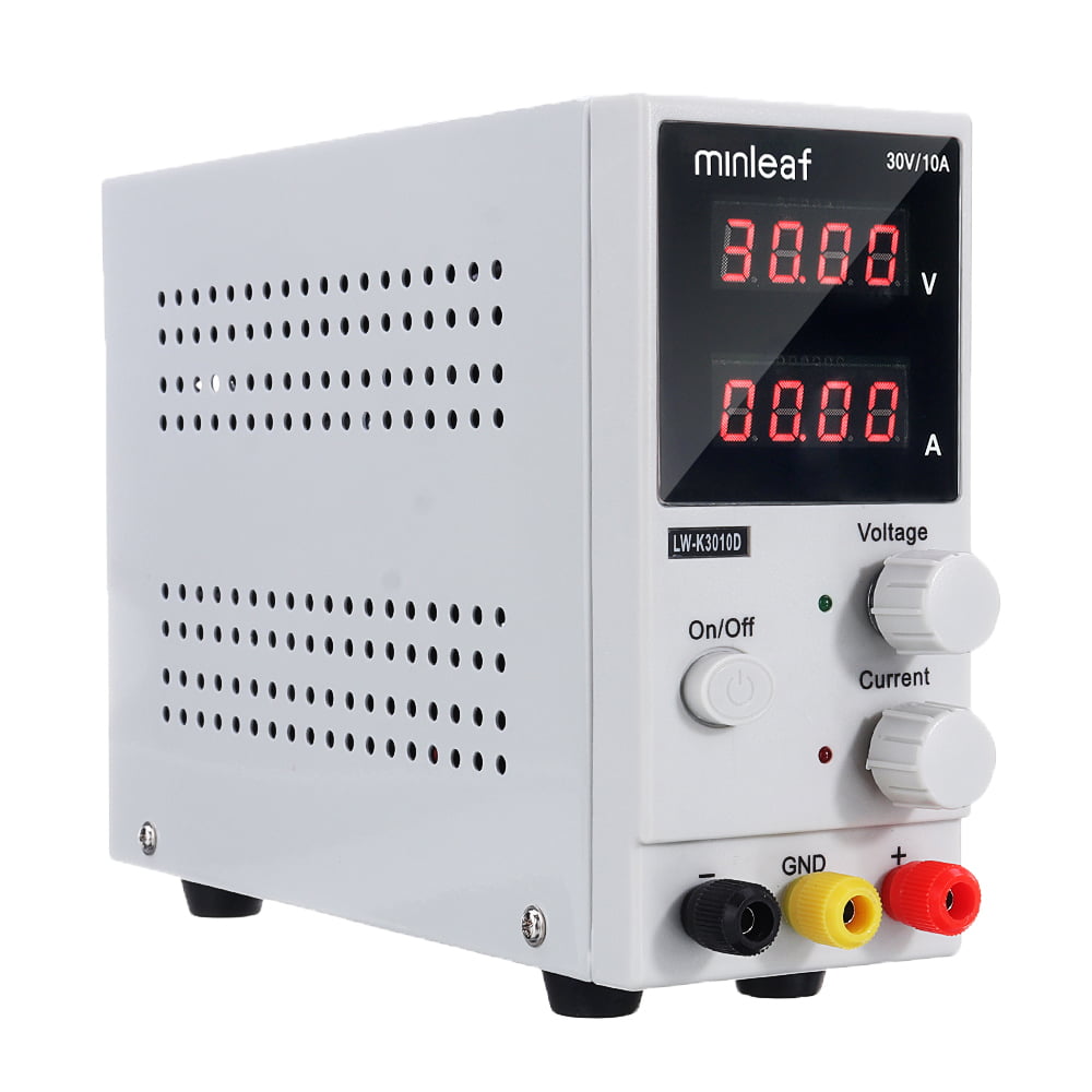 DC Power Supply 30V 5A Adjustable LCD Variable Precision Lab 