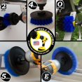 thumbnail image 3 of Fregadora Eléctrica Con Cepillo Para Taladro De Useful Products - Accesorios Para Barcos - Accesorios Para Piscinas - Juego De Cepillos Para Detalles - Kits De Limpieza - Limpiador Para Peceras - Acce, 3 of 5