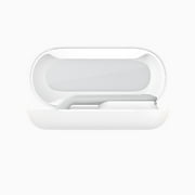 Quip Refillable Dental Floss Picks, Reusable Pick + Preloaded Dispenser, White Plastic, Mint