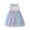1Blue46, variant on Girls Dress Toddler Sequin Sparkly Rainbow Suspenders Clothes Sleeveless Square Collar Ball Gown Soft Breathable Party Night Dresses