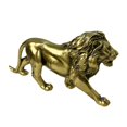 thumbnail image 3 of Figura de animal figura de resina dormitorio oficina estatua de león escultura coleccionable para gabinete sala de estar inauguración de la casa cumpl Cobre, 3 of 8