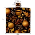 thumbnail image 2 of Thanksgiving Canvas Picnic Blankets- Waterproof Outdoor Blanket for Picnic & Beach, Extra Large Size, Portable & Foldable, Durable & Easy to Clean Material for Family & Friends Gathering., 2 of 6