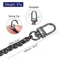 thumbnail image 2 of Uxcell Purse Chain Strap, 39" Purses Handle Cross Body Shoulder Replacement Straps Black, 2 of 5