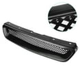 thumbnail image 1 of Front Hood Grille Grill Intake Grille Front Hood Grille Grill Air  Intake Mesh Fit For   9698 JDM TypeR Style, 1 of 8