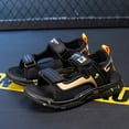 thumbnail image 2 of Gvdentm Sandal Boy 10 Boys Girls Sandals Open-Toe Summer Outdoor Unisex Child Sport Sandals Athletic Lightweight Water Sandals Kids(Gold,12.5), 2 of 9
