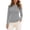 Gray, variant on Jamicy Long Sleeve Shirts for Women Fashion Solid Color Winter Base Underwear Top Layering Undershirt Y2k Basic Tees 2026