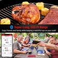 thumbnail image 3 of TempPro TempSpike 500FT Truly Wireless Meat Thermometer Bluetooth enabled with LED indicator, 3 of 8