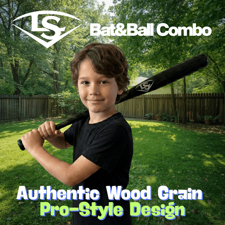 Louisville Slugger Ultimate Plastic Bat and Ball Combo – 34