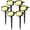 Warm White, variant on HOVMAP 6 Pack Solar Lights Outdoor 72 LEDs Solar Spot Lights 1500mAh Battery 3 Modes IP67 Waterproof ABS for Garden Yard Pathway, Cold White