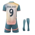 thumbnail image 3 of The Sky Blues 24/25 Authentic #16 Rodrigo Definitely City Away Jersey Kit, 3 of 3