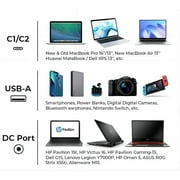 Nubia Red Magic DAO 150W GaN Fast Charger PD 3.1, 4 Port Charger DC USB-C/A Power Adapter for Samsung iPhone MacBook Pro/Air Dell XPS HP iPad