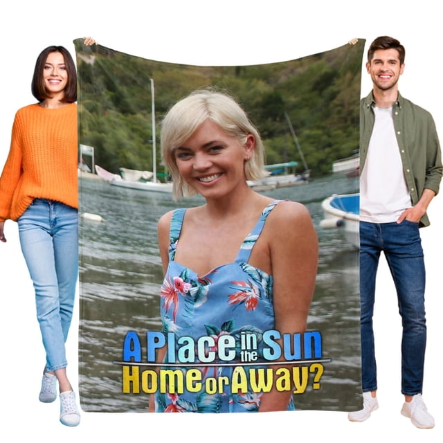 Un Lugar Bajo el Sol anti-pilling, suave, ligera, esponjosa y acogedora de lujo para hogar y cocina – Perfecta para niños y adultos,120X150cm