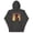 Charcoal Heather, variant on SOL Shamanism Unisex Hoodie (Bone, XL)