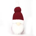 thumbnail image 1 of Ruifaya Figura decorativa de gnomo navideño de punto, regalo de Navidad, decoración y, 1 of 7
