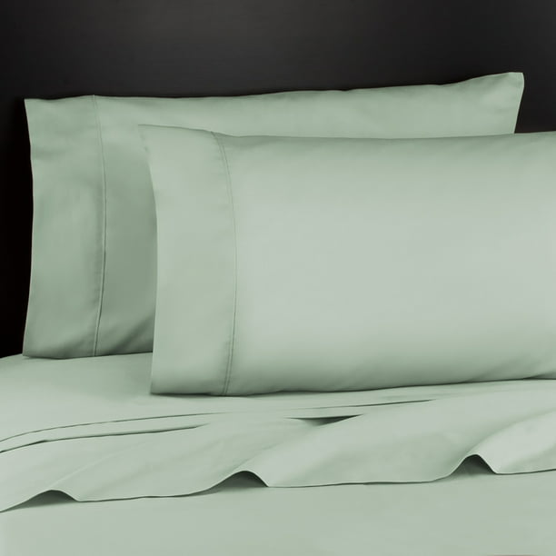 For twin size mattresses and college apartments, walmart is a great choice to get a new set of sheets. sheet set sage twin cotton blend