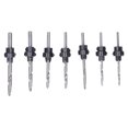 thumbnail image 3 of Countersink Bit High Speed Steel Woodworking Bench Drill Hole Accessories with Hex Wrench, 3 of 5