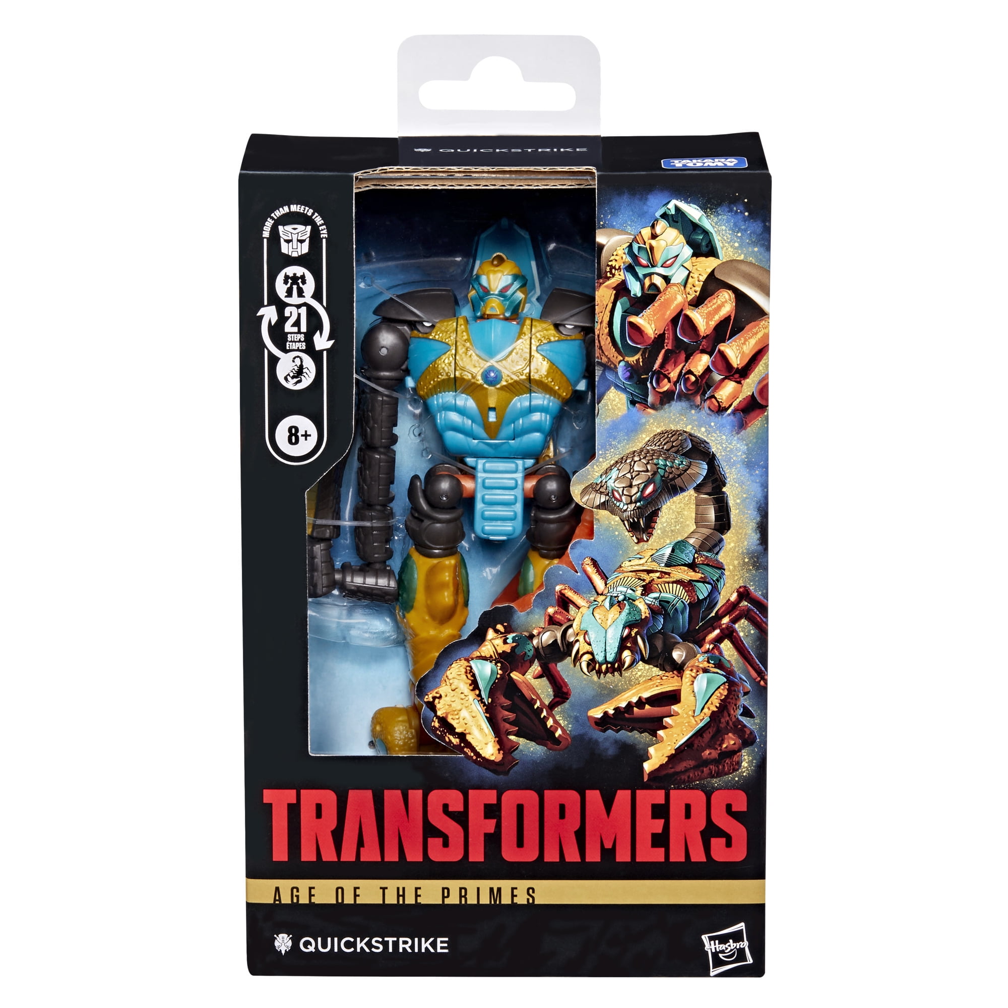 Transformers Age of the Primes Quickstrike 5.5" Action Figure, 8+