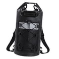 thumbnail image 2 of Bolsa cómoda IPX6 impermeable de gran capacidad resistente con asa bolsa de almacenamiento para playa hombres/mujeres camping senderismo pesca Negro, 2 of 8