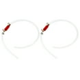 thumbnail image 3 of Brake Fluid Bleeder Hose,1Pair Brake Bleeder Hose Brake Bleeder Hose One Way Check Valve Tube Bleeding Tool Kit Rugged and Tough, 3 of 5