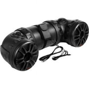 Boss Audio ATV80 Dual 8" 700W ATV Marine Amplified Tube Speaker System w/ Aux