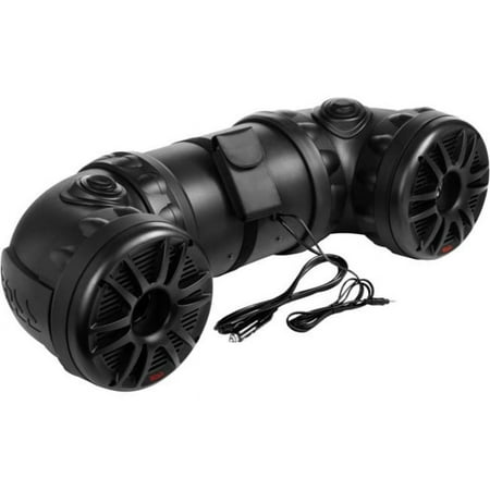 Boss Audio ATV80 Dual 8" 700W ATV Marine Amplified Tube Speaker System w/ Aux