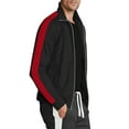 thumbnail image 2 of Hat and Beyond Men's Performance Two Tone Track Jacket, 2 of 7