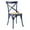 Midnight Blue, variant on Bowery Hill 34. 5" Modern Wood Dining Side Chair in Harbor Blue