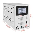 thumbnail image 5 of Adjustable DC Switching Lab Power Supply Laboratory Voltage Regulator Variable Power Supplies 30V 10A 60V 5A 120V 3A 30V 5A ,Test accurately, 5 of 5