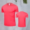 thumbnail image 2 of Coerni Youth Tight Fitting Shirt UPF 50+ Quick Dry Athletic Short Sleeve Rash Guard T Shirts Boys Girls Sports Training Undershirt, 2 of 4
