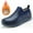 Blue, variant on vauyc Rain Shoes Waterproof Boots Eva Water Shoes Men's Dining Car Washing Low Top Work Shoes Kitchen Shoes