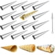 thumbnail image 1 of 16 Uds. Tubos de conos de cuerno de crema antiadherentes, juego de moldes para hornear pasteles y croissants con tornillo de acero inoxidable, molde para rollos con forma de Cannoli, 1 of 5