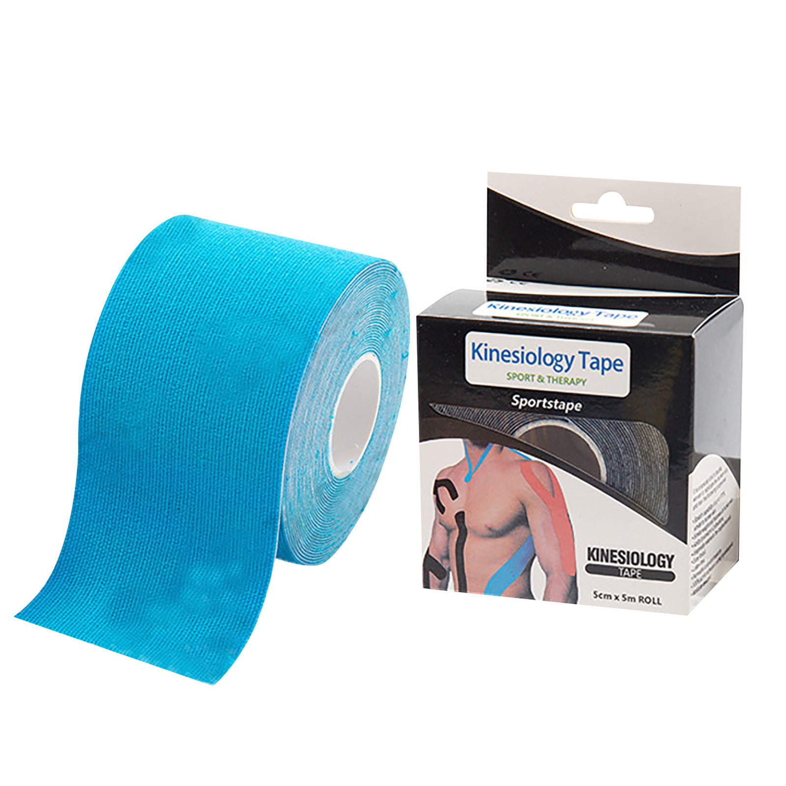 Kinesiology Tape 5cm X 5m Adhesive Tape For Skin Sport Tape For Muscle  Recovery And Pain Relief From Rainlnday, $21.41
