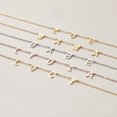 thumbnail image 2 of Customized Initial Necklace, Exquisite Clavicle Chain, Ladies Stainless Steel Number Pendant Jewelry, 2 of 5