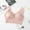 Pink, variant on Bras for Women Large Size No Rim Lace Vest Underwear Thin Side Collecting Side Breasts Gathered Adjustable Bra Wireless Bra Seamless Bras Red M