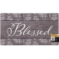 thumbnail image 3 of J&V TEXTILES Kitchen Runner Rugs Anti-Fatigue mats,Non Slip Waterproof Ergonomic Comfort Mat for Kitchen, Floor Home, Office, Sink, Laundry Blessed, 20" x 36", 3 of 3